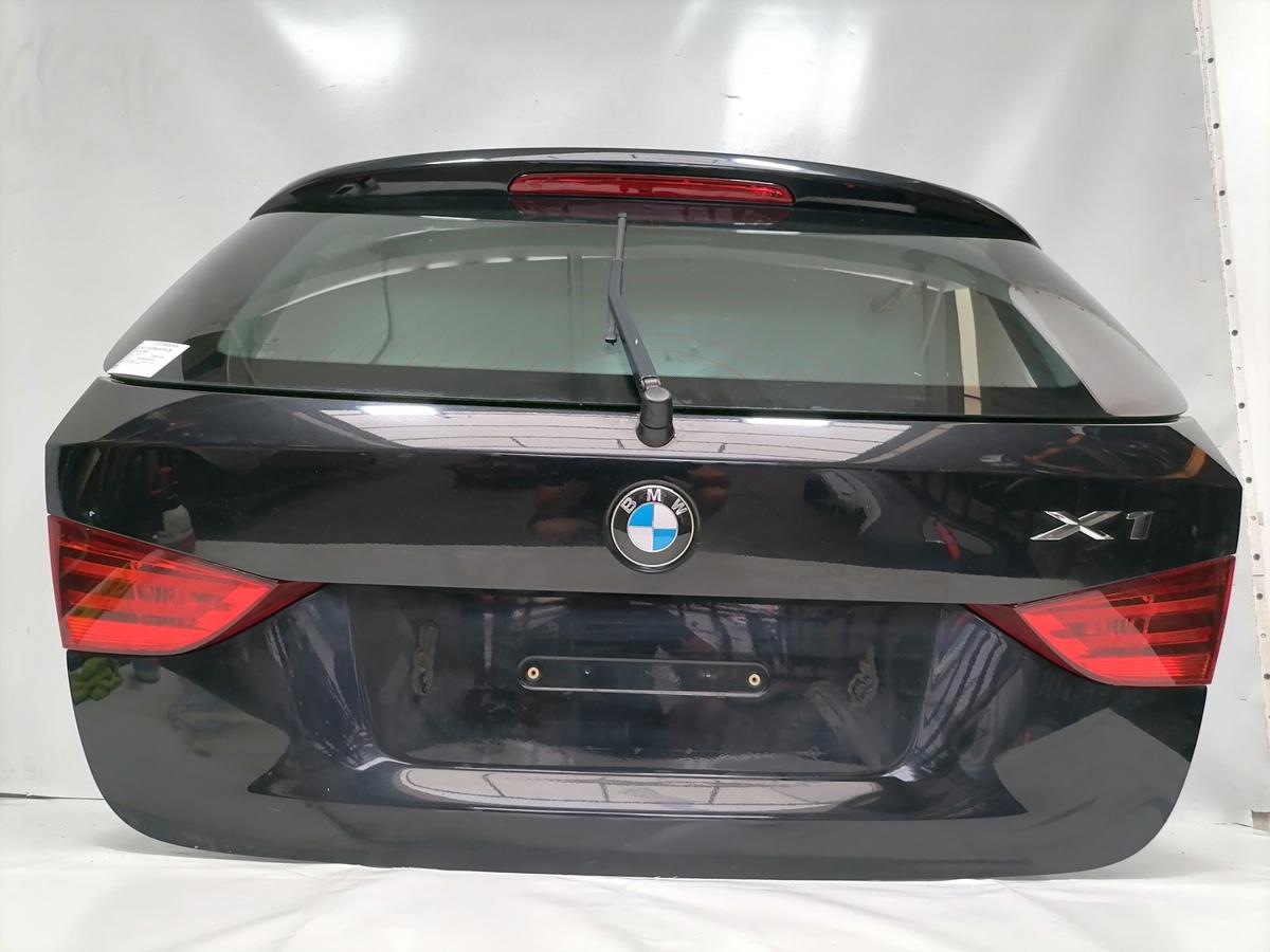 BMW X1 E84 original Heckklappe mit Heckscheibe 475 Blacksapphire Bj.2013